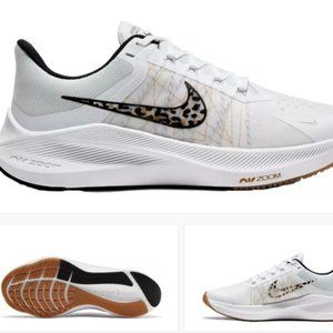 Nike Women's Winflo Running Shoes - Leopard Swoosh